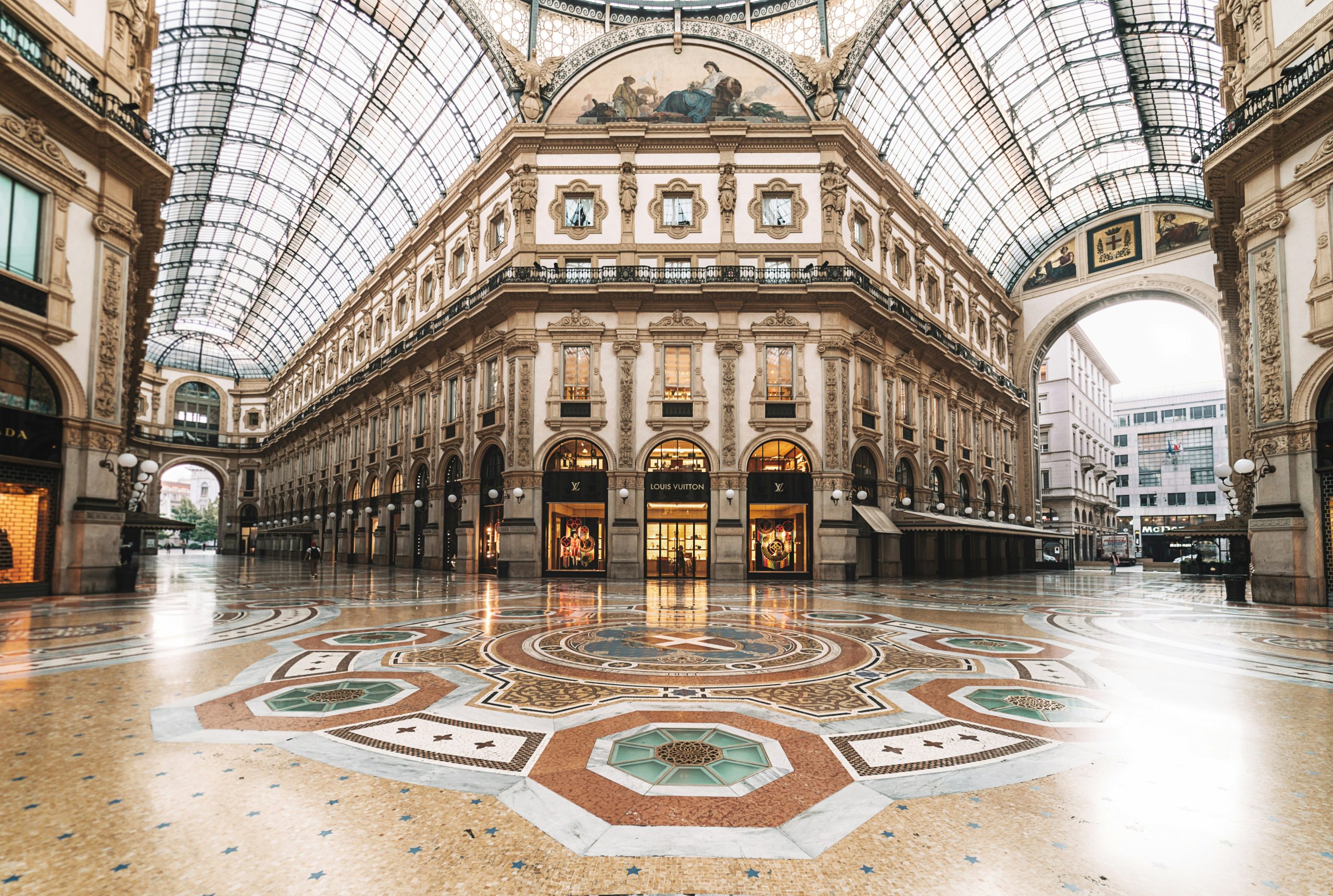 Galleria Vittorio Emanuele II, Milano, MI, Italia