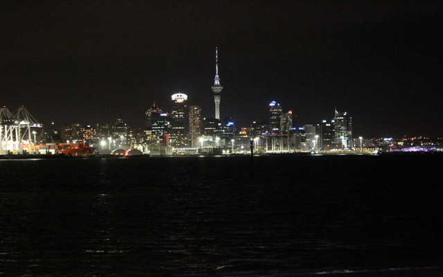 Auckland City, New Zealand, photograph by Grant Charsley