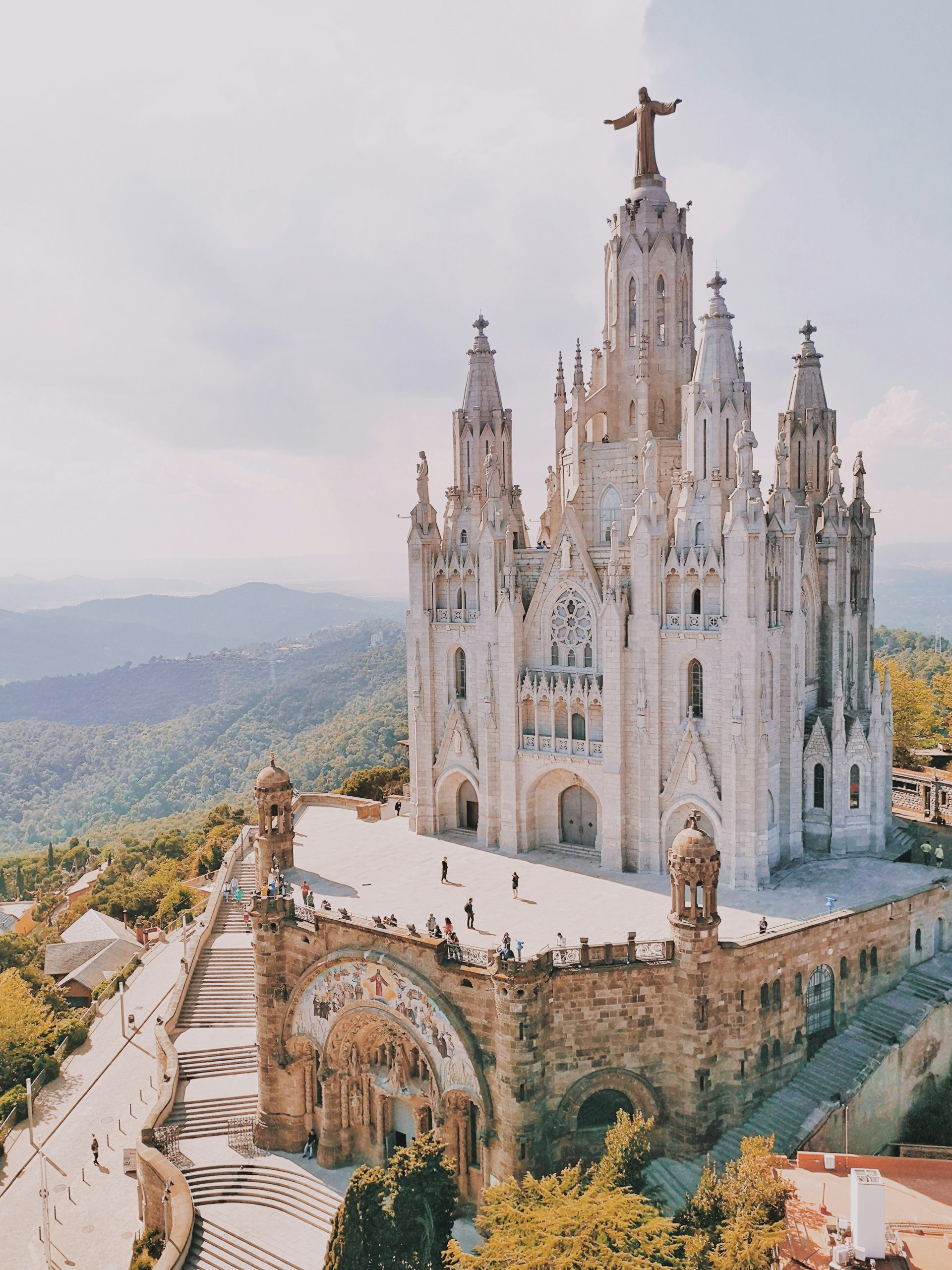 Tibidabo Amusement Park, Barcelona, Spain