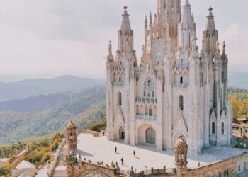 Tibidabo Amusement Park, Barcelona, Spain