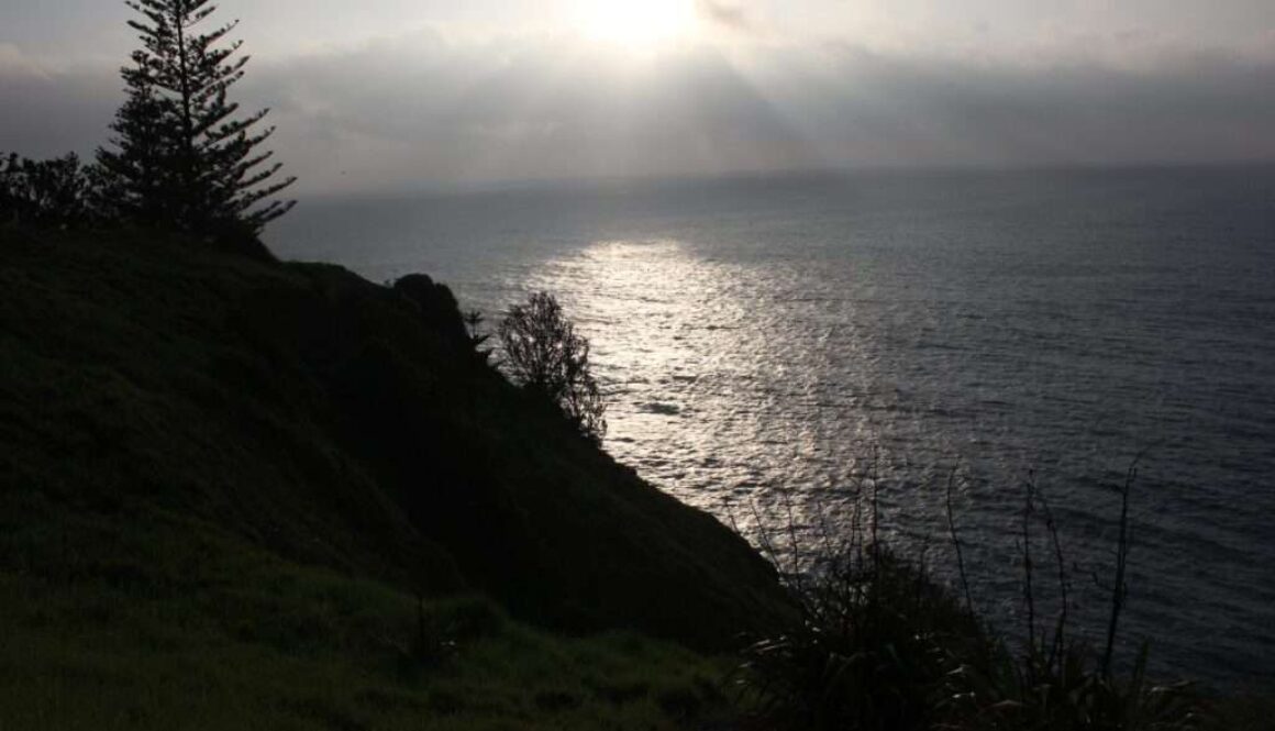 Norfolk Island, sunset
