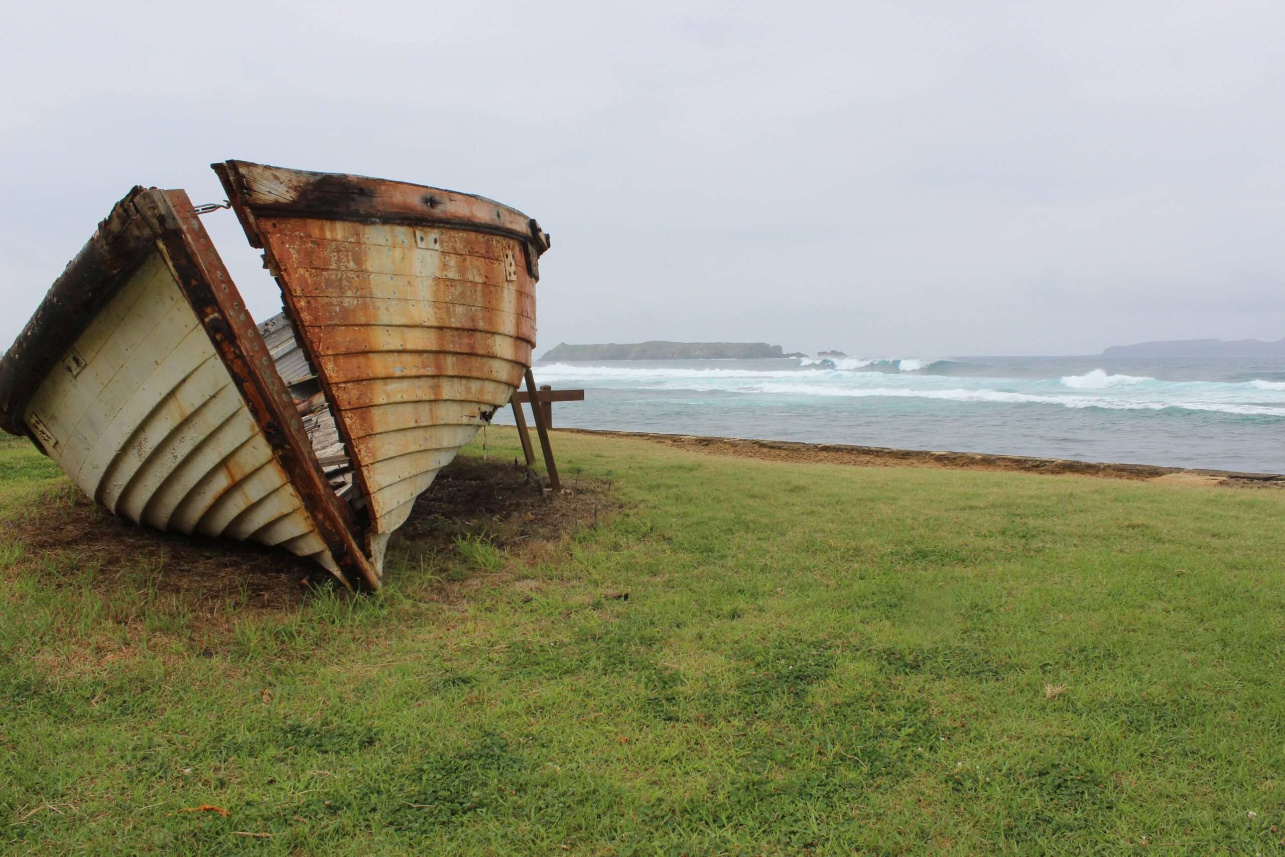 Old Boat at Kingston, Norfolk Island