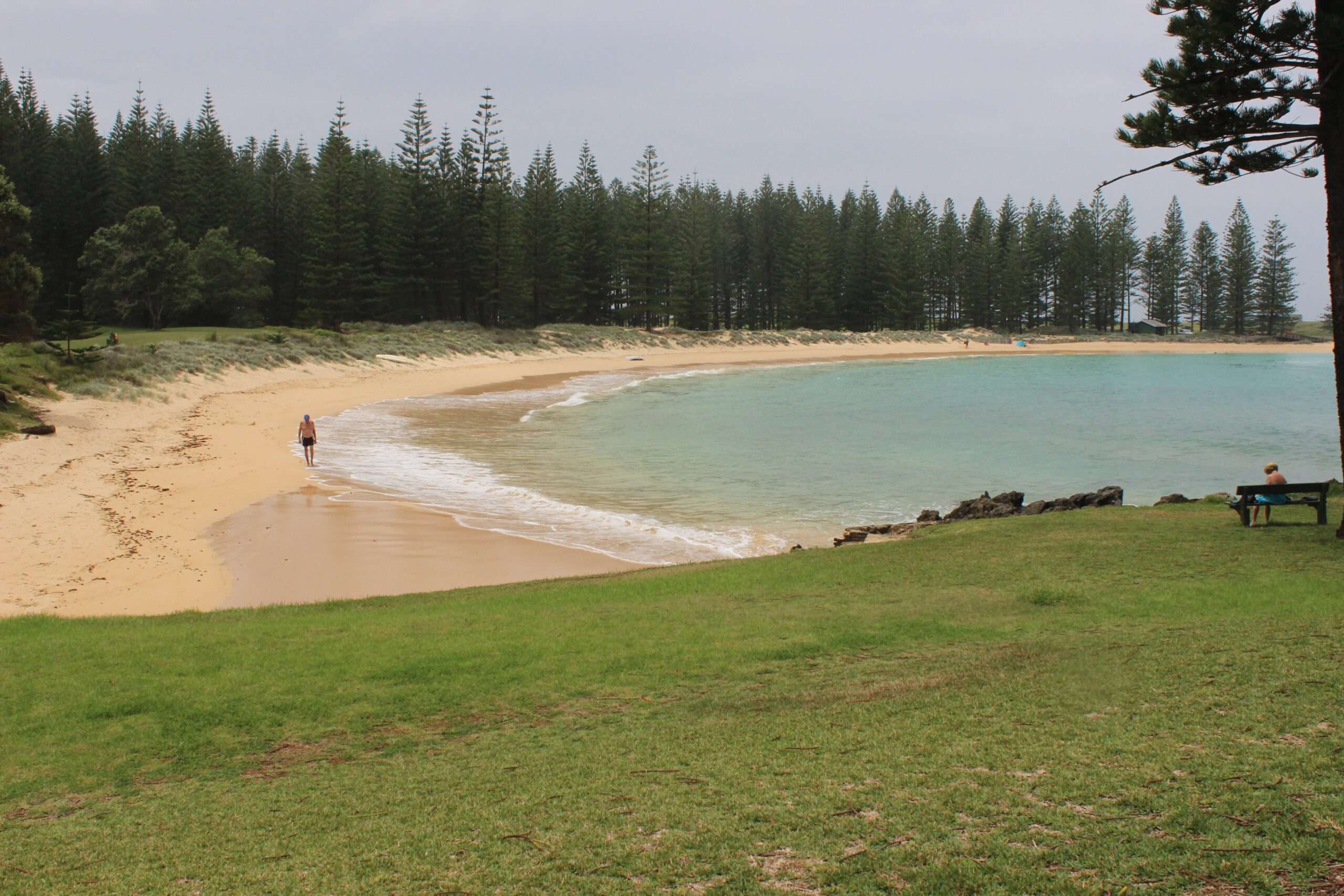 Swimming in Emily Bay, Norfolk Island